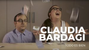 Claudia Bardagí Grabación videoclip todo es bien
